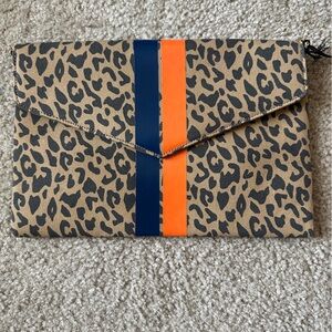 Tory Burch Black and Gold Tag